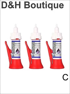 Китайский суперклей 50 мл, 3 шт (с картой OZON, из-за рубежа)