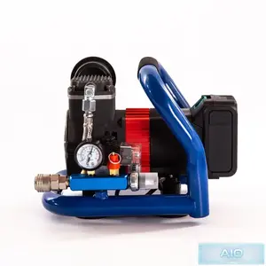 Маленький беспроводной компрессор под батареи типа makita (без аккумулятора и зарядного устройства, с картой OZON, из-за рубежа)