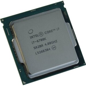Процессор Intel Core i7, 6700K сокет LGA 1151, 4 ГГц, 4 ядра, Intel HD Graphics 530, 91 Вт, OEM (с картой OZON)