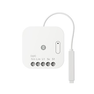 Умное реле Яндекс одноканальное, Zigbee, работает с Алисой