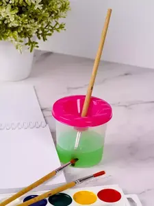 Стакан-непроливайка для рисования (с кошельком wb)