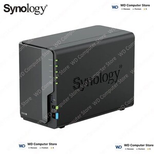 Сетевое хранилище на два диска Synology DS225 + NAS (из-за рубежа, с картой OZON)