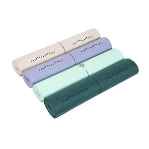 Коврик для йоги и фитнеса BY SPORT, 173х61х0,4см, ПВХ, 4 цвета