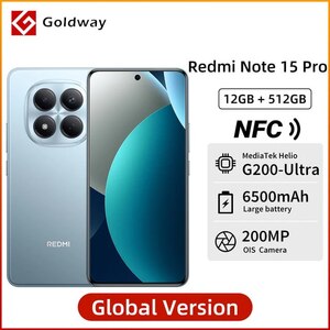 Смартфон Xiaomi Redmi Note 15 Pro 4G 8/256ГБ, глобальная версия