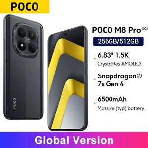 Смартфон Poco M8 PRO, 8/256ГБ, global (из-за рубежа)
