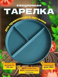 Тарелка десертная 21 см (из-за рубежа, с картой OZON)