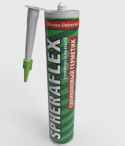 Герметик силиконовый Spheraflex белый (с картой OZON)