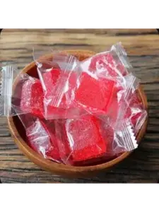 Конфеты кубики клубника 1 кг (с ВБ кошельком)
