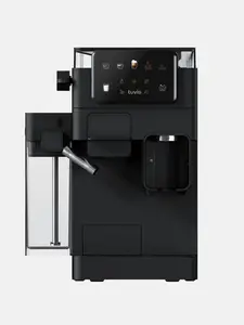 Кофеварка Tuvio TCM09EA с кофемолкой, автоматическим капучинатором для молотого кофе и капсул, серая