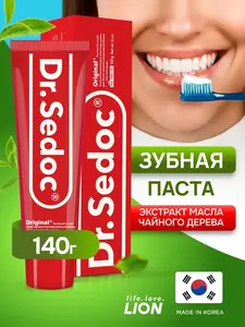 Корейская зубная паста Dr. Sedoc LION (с ВБ кошельком)