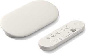 Медиаплеер Google TV Streamer 4K Android & Apple, 4 ГБ/32 ГБ (из-за рубежа)