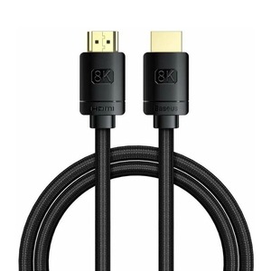 Кабель HDMI 2.1 Baseus 1м в оплетке