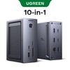 Док-станция Ugreen CM923 10-in-1 (отсек SSD с охладом, 10 Гбит/с, 4K@60Hz, 1000 Мбит/с, SD/TF, PD)