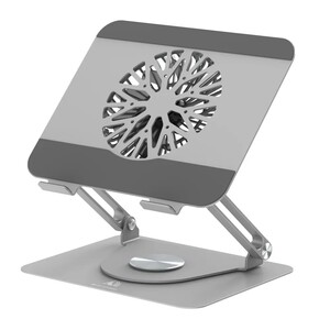 Алюминиевая охлаждающая подставка со съёмным вентилятором Byte Studio 360 (с картой OZON)