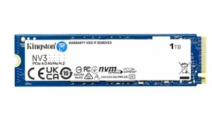 SSD-диск Kingston NV3 1 ТБ, M.2, PCIe 4.0, NVMe
