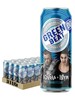 Пивной напиток GREENBEAT 00 Punk Edition безалкогольный светлый, 24х0.45 л (с картой OZON, с бонусами продавца)