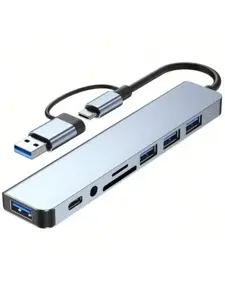 USB хаб/док с type-c подлючением (с максимальным WB кошельком)