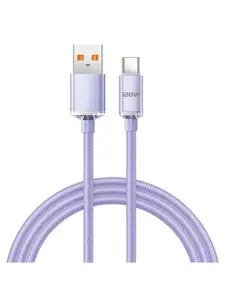 Кабель 120W 0.25М Type-C 2 штуки (с картой OZON, из-за рубежа)