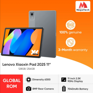 Планшет Lenovo Xiaoxin Pad 11 2025, 6/128 GB, Dimensity 6300, 11", Global ROM (из-за рубежа)