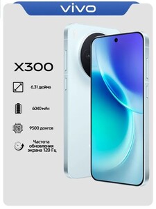 Смартфон Vivo X300 16/512 ГБ (цена с пошлиной, с картой OZON)
