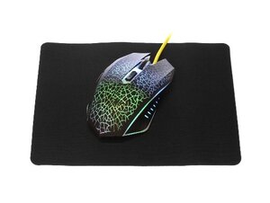 Мышь проводная Qumo Dragon War Solaris + коврик