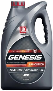 Масло моторное LUKOIL GENESIS ARMORTECH HK 5W-30, синтетическое, 4 л