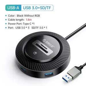 Концентратор ORICO RGB USB 3.0/Type-C