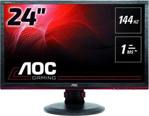 24" (144 Гц, 1мс) Монитор AOC G2460PF, черный